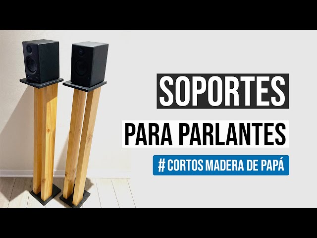 Pies para altavoces