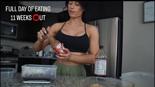 ⭕️LYMPIA PREP FULL DAY OF EATING - 11 WEEKS OUT