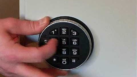 Securikey La Gard 33E Code Change Instructions