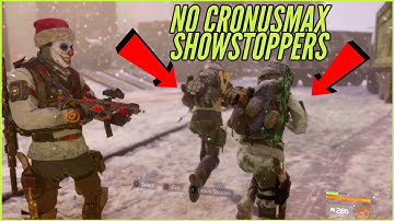 THE END OF CRONUSMAX SHOWSTOPPER | The Division 1.8.3
