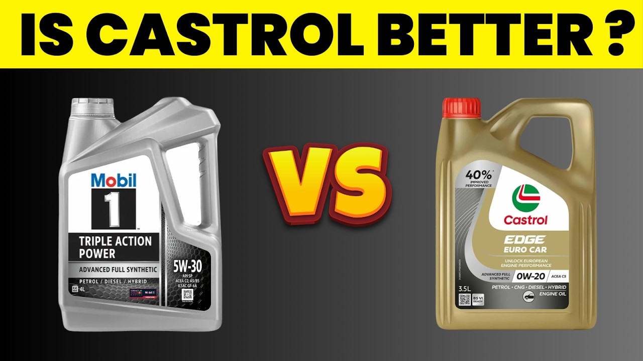 Mobil 1 vs Castrol EDGE — Best Synthetic Oil 2026? - YouTube