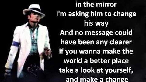 Michael Jackson - Man in the Mirror LYRICS HQ