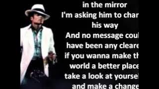 Michael Jackson - Man in the Mirror LYRICS HQ