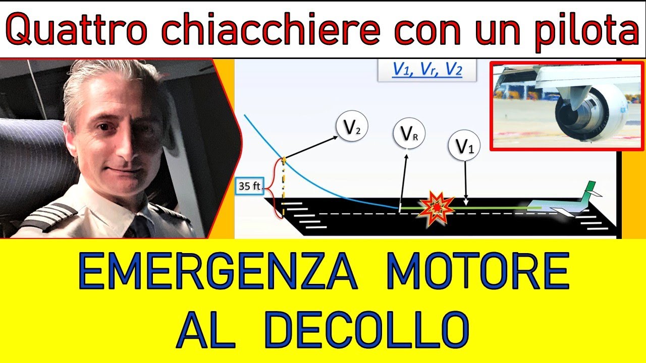 Decollo EMERGENZA MOTORE AL DECOLLO - (Ep 135) - YouTube