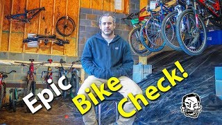 Massive Bike Check & Dungeon Build!