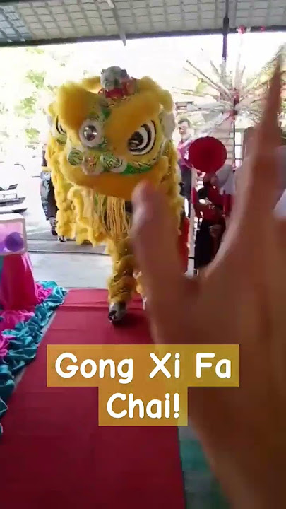 GONG XI FA CAI | LION DANCE #cny #shorts #liondance