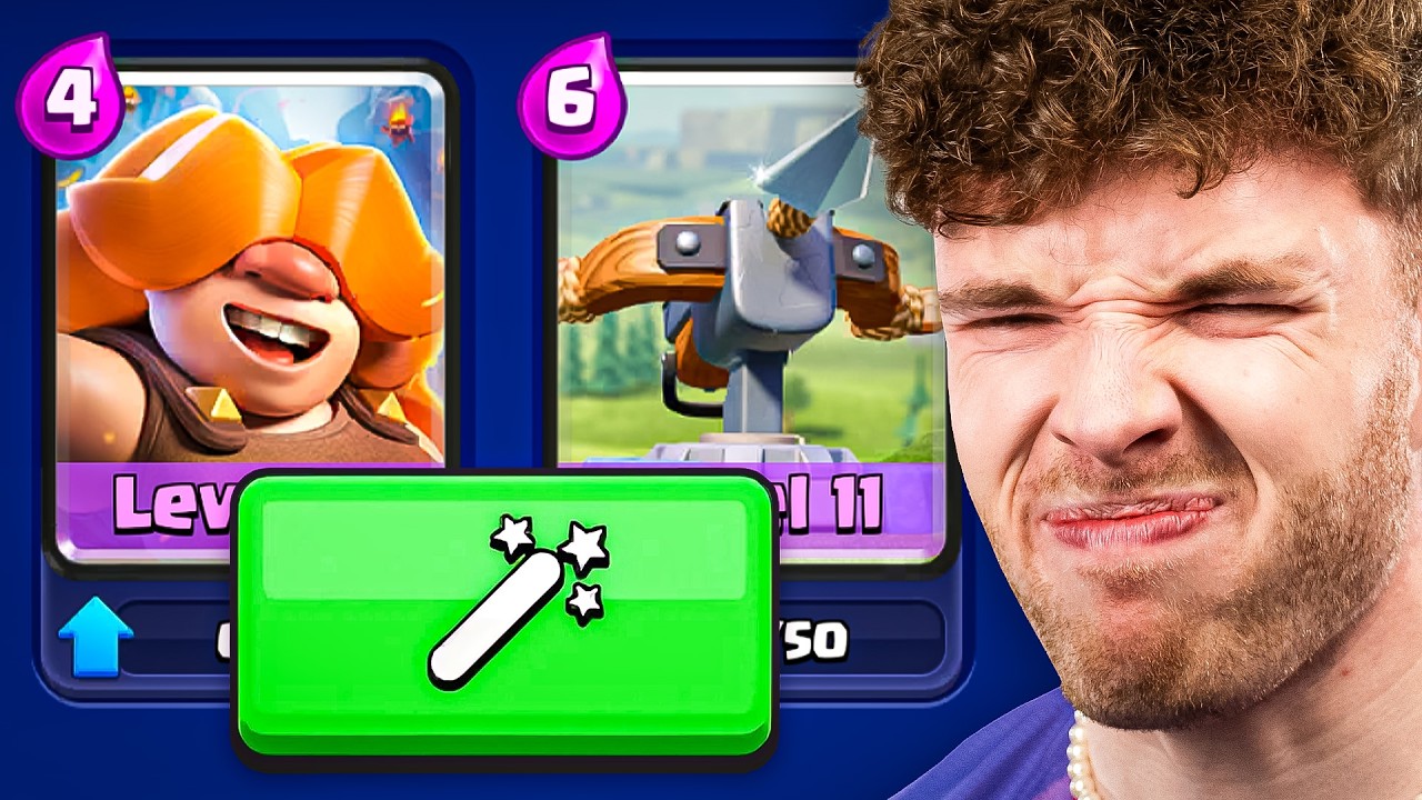 😱🤯ZAUBERSTAB ENTSCHEIDET MEIN DECK, BIS ICH RAUSFLIEGE... | Clash Royale Deutsch