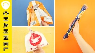 袋の閉じ方 ３連発｜C CHANNELライフスタイル