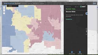 ArcGIS Story Maps - III - Interplay between Story Map and Web Map