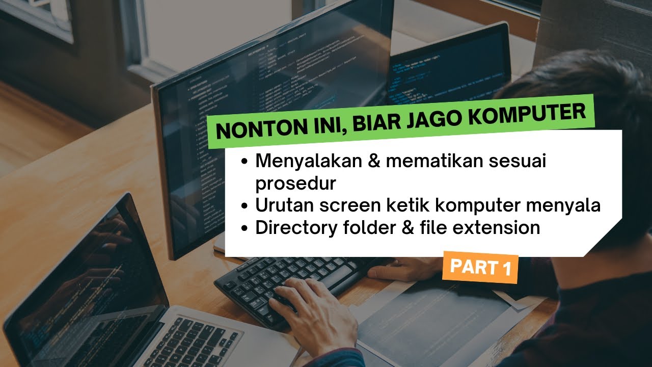 BELAJAR KOMPUTER DASAR UNTUK PEMULA