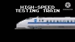 High Speed Testing Train