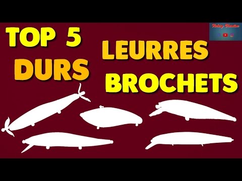 [Pêche] MON TOP 5 LEURRES DURS CARNASSIERS