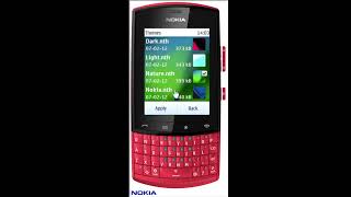 Nokia Asha 303 - Themes (with SDK Emulator) screenshot 2