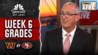 How 49ers position groups graded out in win vs. Commanders | NBC Sports BA