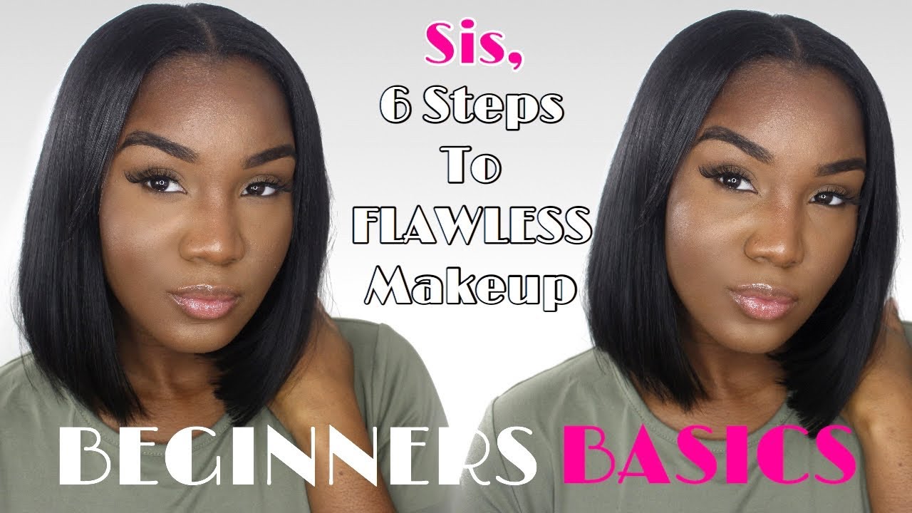 Black Women Beginners Natural Makeup