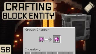 Famous Fabric Modding Tutorial - Minecraft 1.21.1: Crafting Block Entity | #58 Profile
