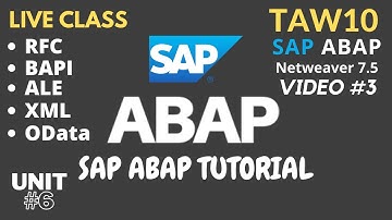 SAP ABAP TUTORIAL | ABAP COURSE | SAP ABAP | UNIT 6 | Video #3 [ Urdu | اردو | Hindi | हिंदी ]