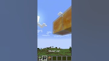 How to build a working flying machine in Minecraft! #minecraft #minecraftshorts #shorts