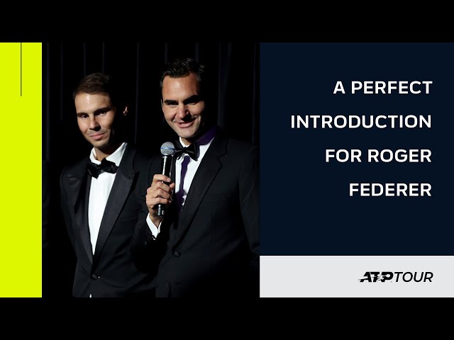 A peRFect introduction at the Laver Cup Gala