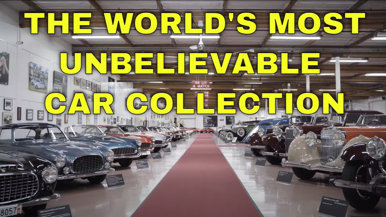 FIRST TIME EVER IN RENO'S MOST EXCLUSIVE CAR COLLECTION - YouTube