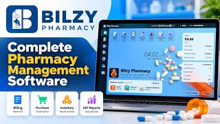 Easy Pharmacy Software in Hindi | Medical Store Billing Software Full Tutorial | Bilzy Pharmacy screenshot 5