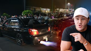 HUGE Car Meet (2-Step Battles, Flame Throwing...)