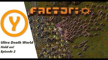 Factorio Extreme Death World - Island Conquest Edition - Hold on! - Episode 2