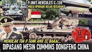 Download Lagu MENOLAK TUA !! TANK AMX 13 MAU DIPASANG MESIN CUMMIN DONGFENG CHINA, UPGRADE 9 UNIT C-130B HERCULES MP3