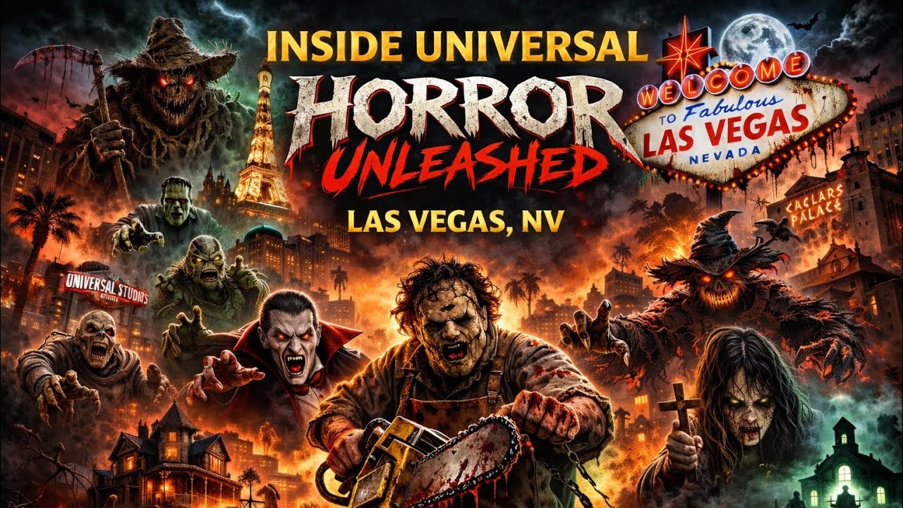 Inside Universal Horror Unleashed: Las Vegas’ Ultimate Nightmare