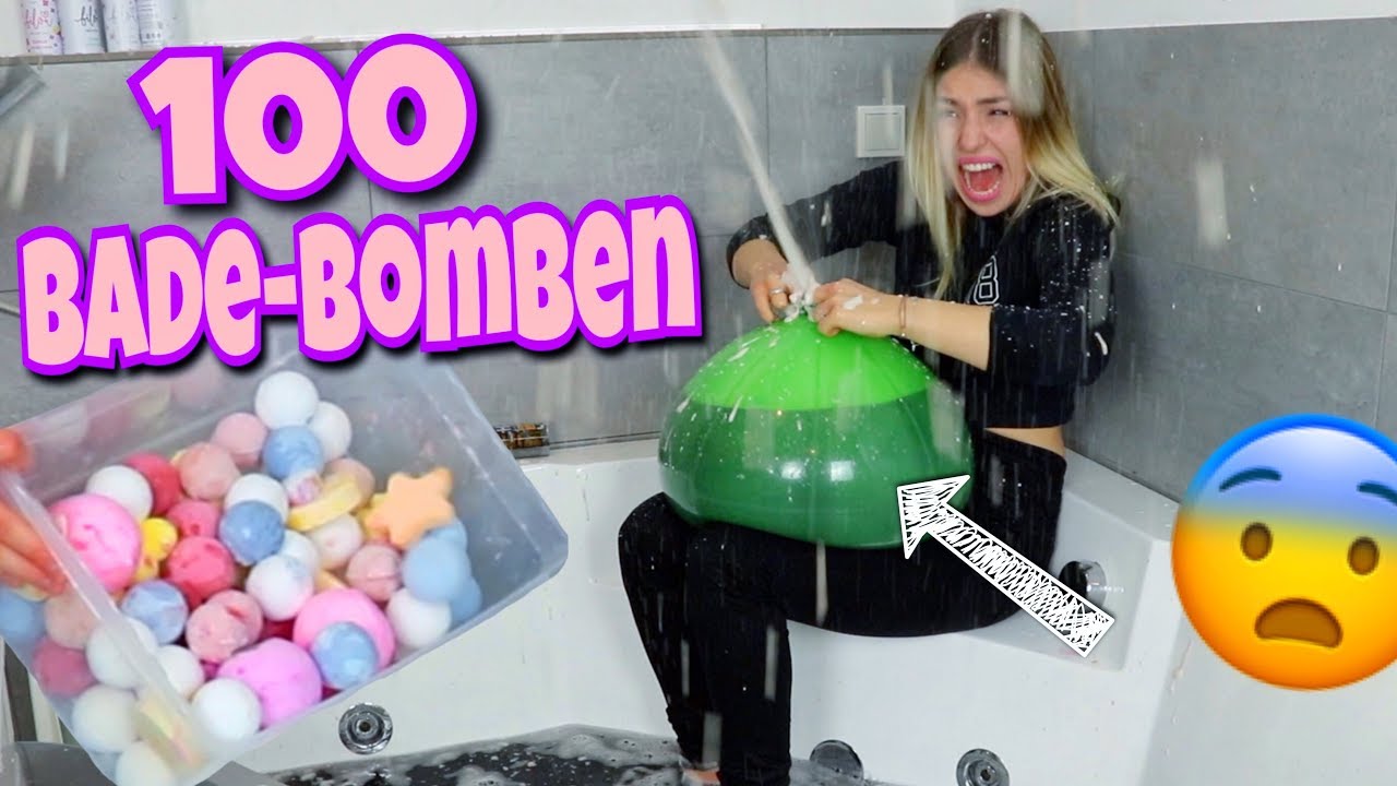 100 Bade-Bomben in XXL Ballon 😳😱 | BibisBeautyPalace video phone beyonce mp3