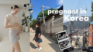 my first trimester in Seoul  date in Bukchon Hanok Village, pregnancy skincare routine & cravings