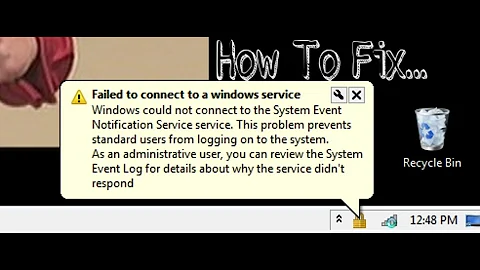 How To Fix Failed to Connect to a Windows Service Error | Easiest Method 2017