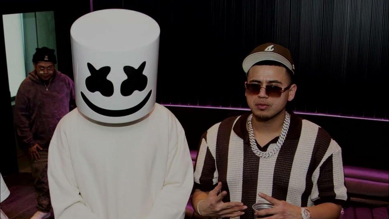 Fuerza Regida, Marshmello - HARLEY QUINN (Letra/lirycs) - YouTube