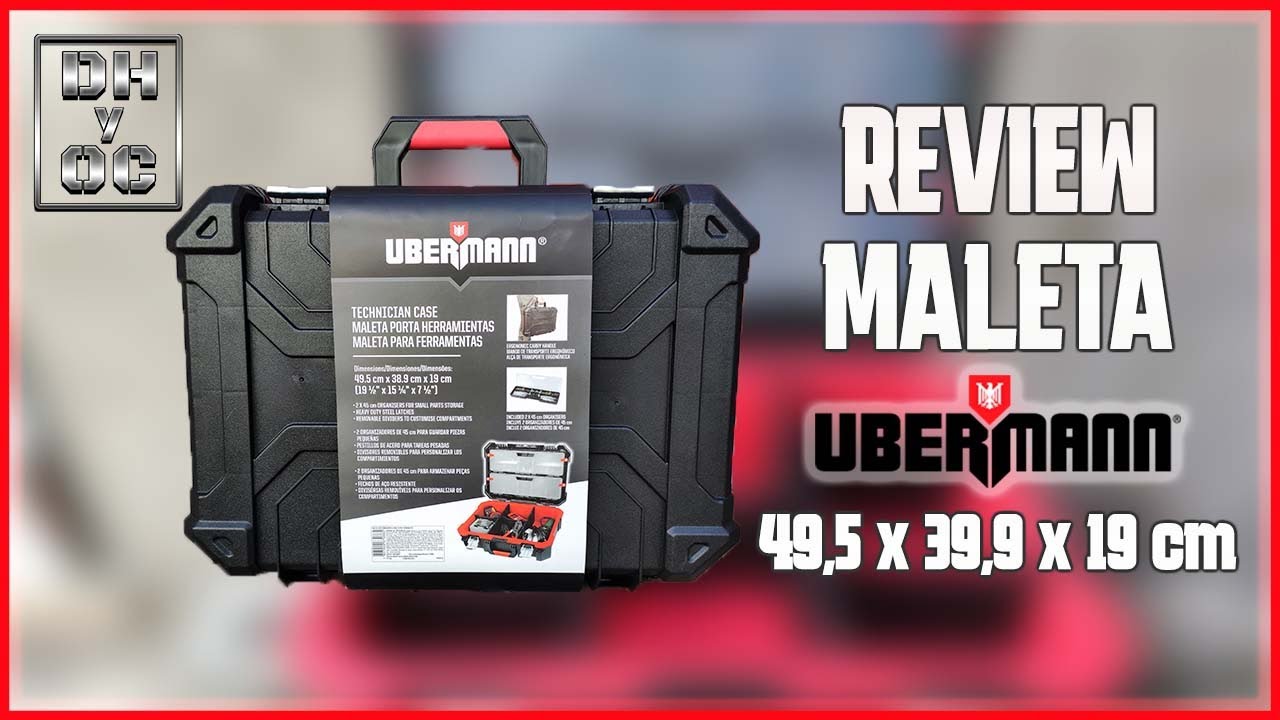 MALETA porta herramientas UBERMANN 19 [49,5X39,9X19M] 