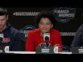 NCAA Elite 8 Practice Day Press Conference - Peat, Bradley, Krivas, Kharchenkov, Burries