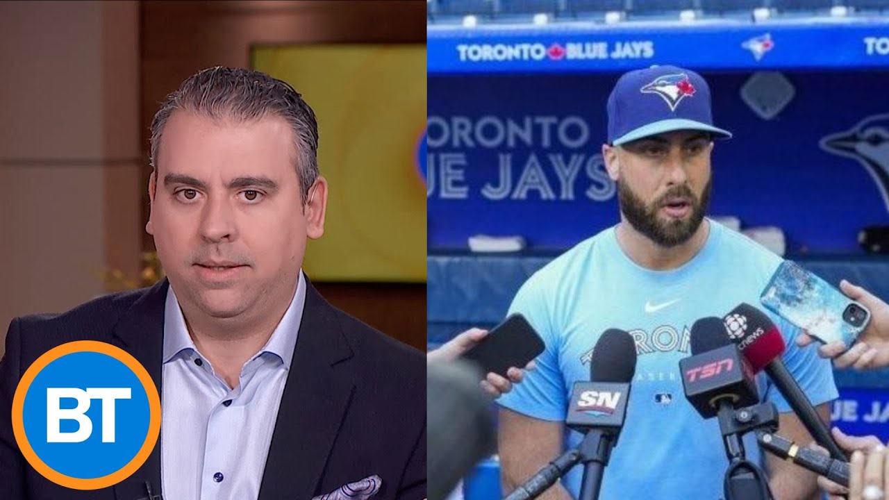 Blue Jays pitcher Anthony Bass meets with Pride Toronto director