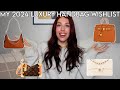 My handbag wishlist for 2024  kenzie scarlett