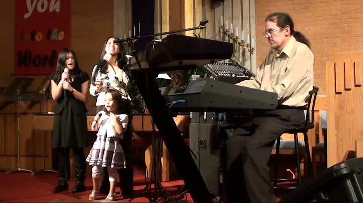 CELESTINE and FAMILY live "GIVE THEM ALL TO JESUS"
