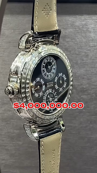 $4,000,000.00 Patek Philippe Grandmaster Chime 6300g