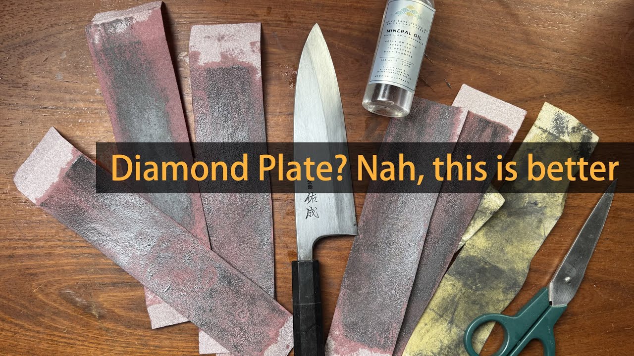 Fixing a Japanese Knife Chip, Cheap as Chips