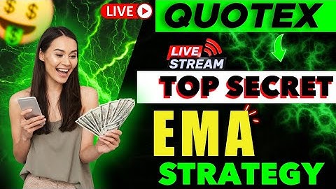 #quotex Ema trading strategy moving average secrets SURESHOT