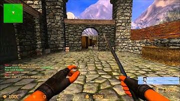 Counter Strike Source- Zombie escape -Skyrim #2-