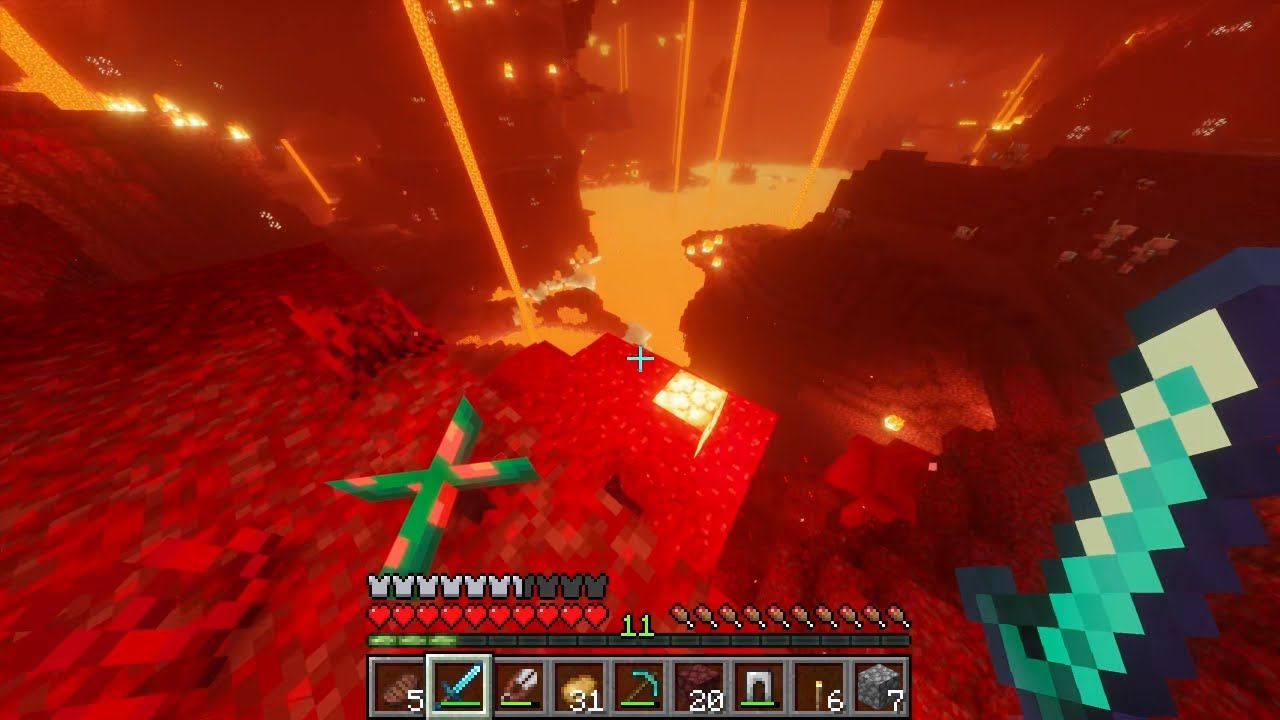 No debí ENTRAR al NETHER tan pronto…😱#3
