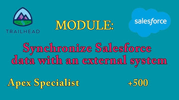 Synchronize Salesforce data with an external system |Apex Specialist Superbadge|Salesforce Answers