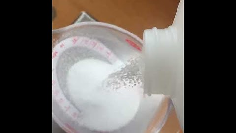 BATCH soapmaking - Weighting Sodium Hydroxide for BATCH No. 0086