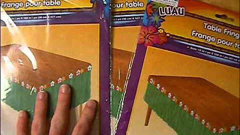 Dollar Tree Luau Party Stuff!