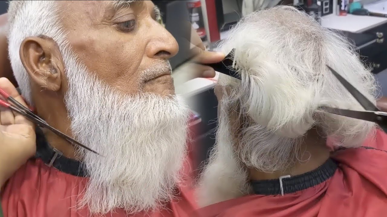 Old Man Complete Grooming Transformation 