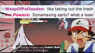 Salty random pokemon battles #12