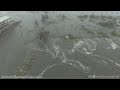 Hurricane Delta Drone In The Eye, Storm Surge And Violent Wind - 10/9/2020