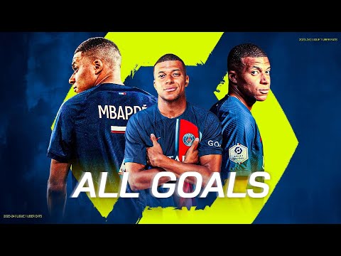 Tous les buts de Kylian Mbappé (PSG) | 2023-24 | Ligue 1 Uber Eats